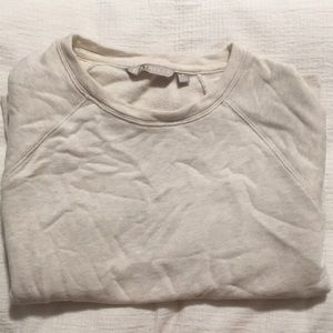 Athleta Cream Pullover Sweater